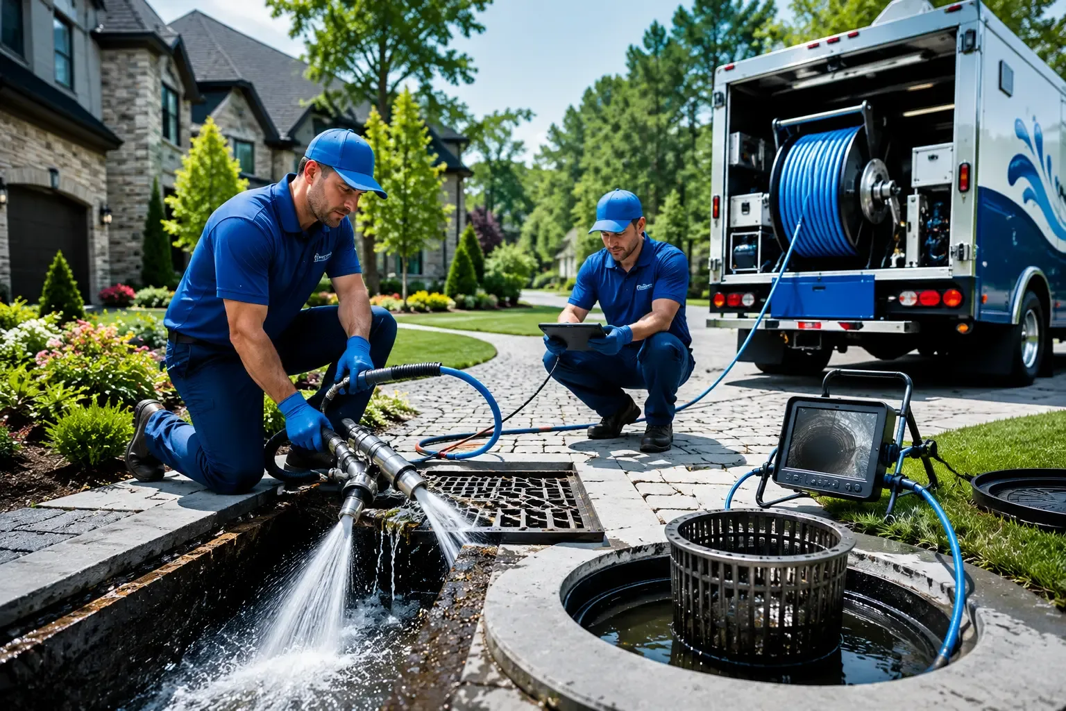 Local outdoor drain cleaning professionals in Wilmington, IL