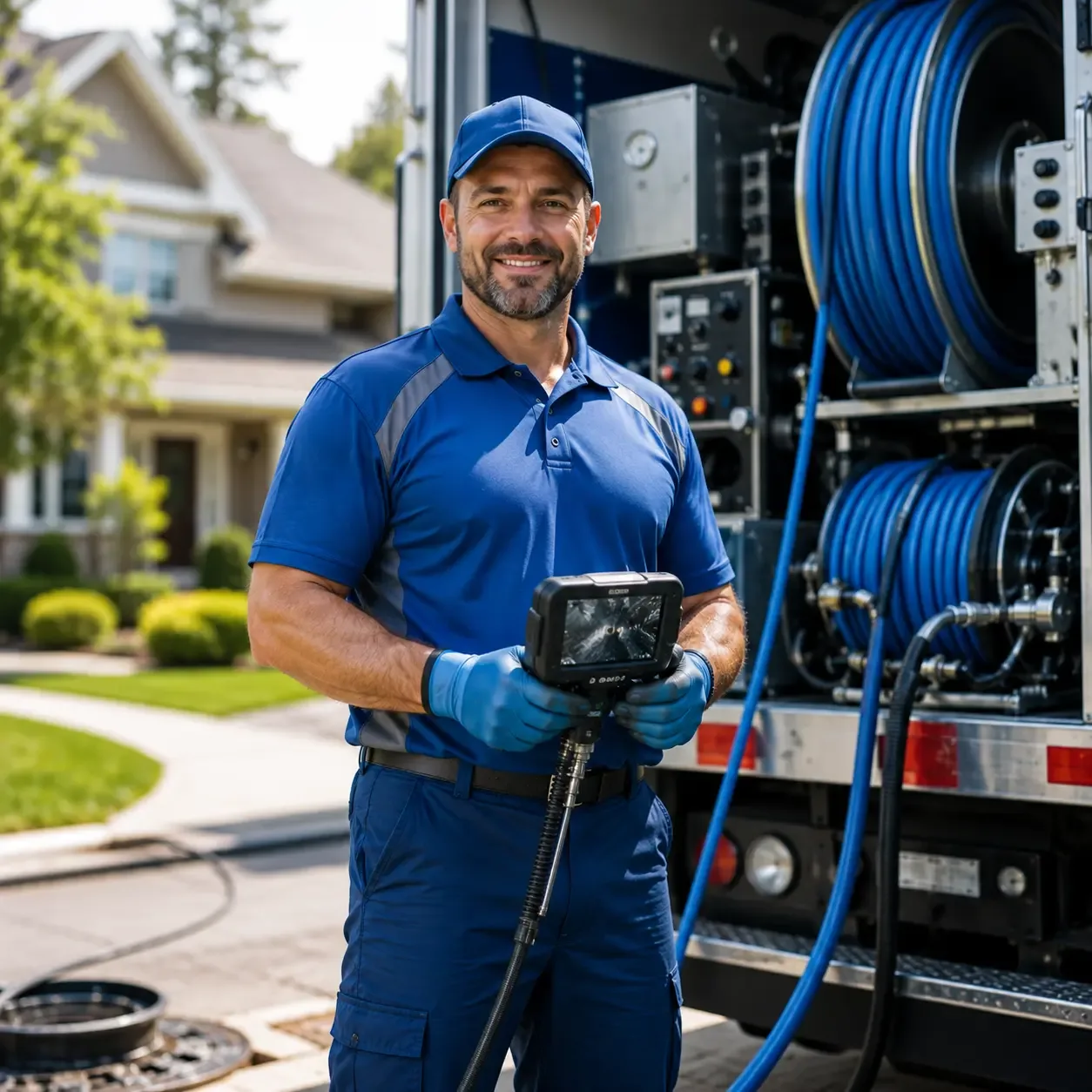 Local outdoor drain cleaning specialists in Wilmington, IL